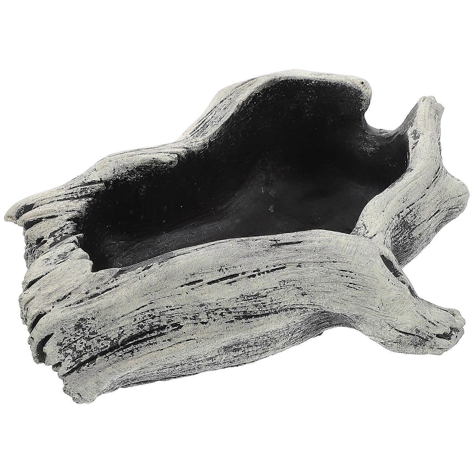 Grey Cement Succulent Planter Pot for Storage Use Creative Handmade Flowerpot