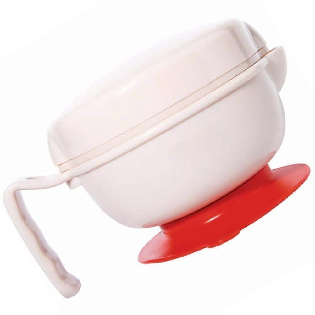Baby Food Masher Bowl Perfect For Grinding Supplement Food For Kids With Beige Material And 1 Set Structure Included