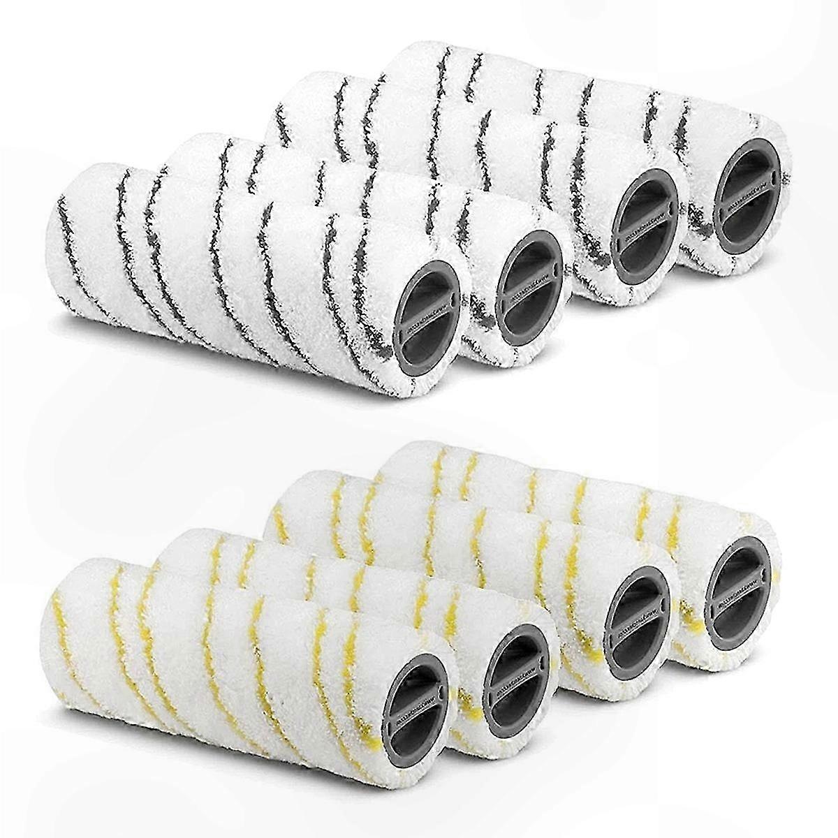 8-Pack Floor Cleaner Replacement Rollers for Models 2.055-006.0 and 2.055-006.0