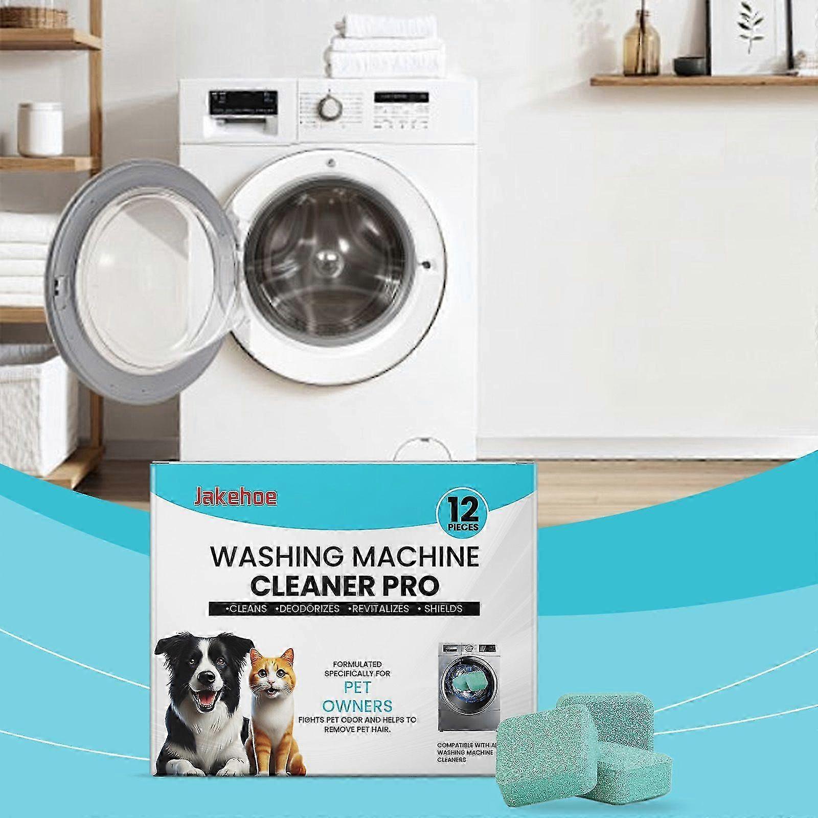 Washing Machine Cleaner, Washing Machine Cleaner Tablet, Powerful Washing Machine Cleaners, Easily Residues, Dirt and Odours, For All Washing Machines