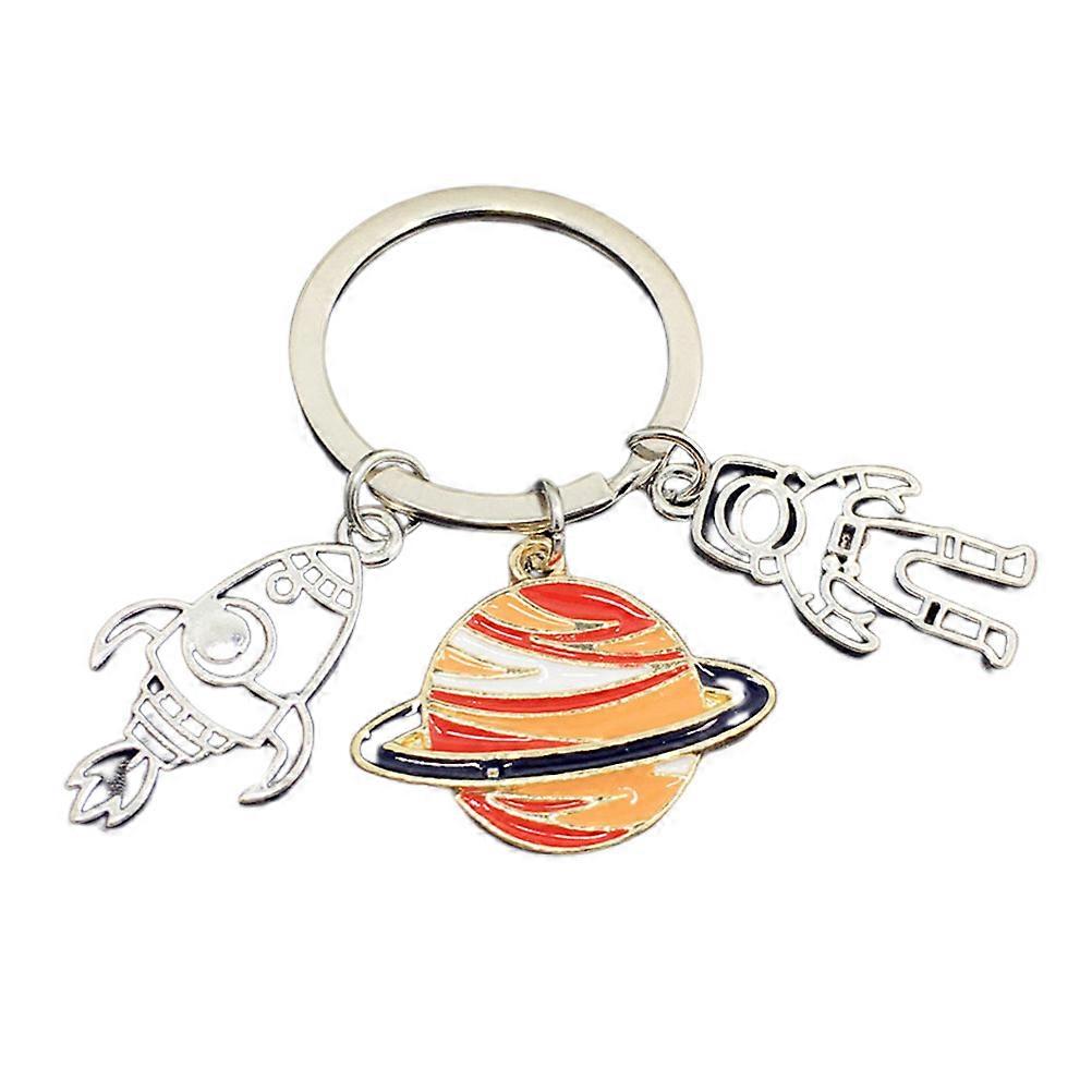 Astronaut Keyring Creative Keychain for Decoration 3Pcs