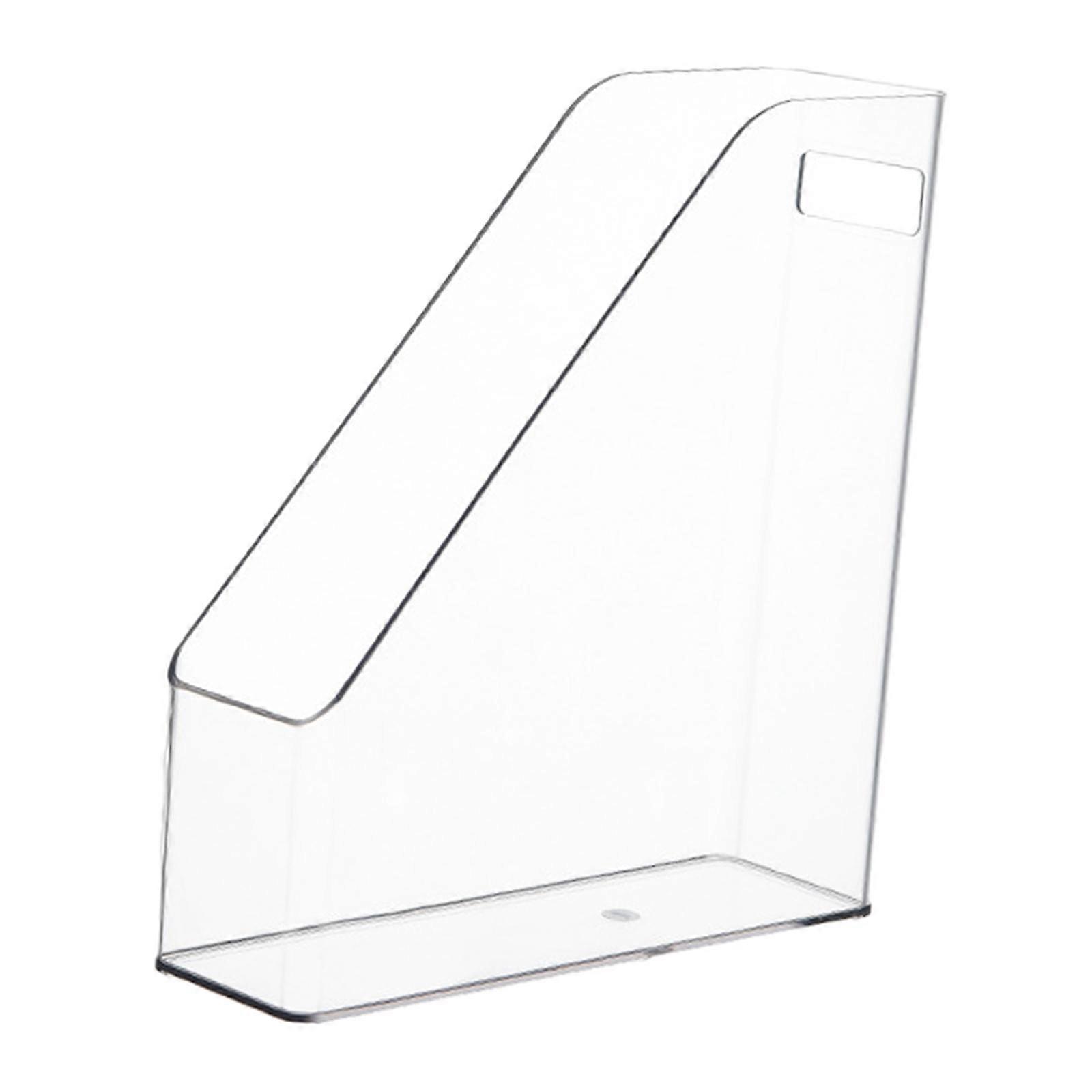 Vertical Slim Desktop Magazine File Holder Folder Rack for Notebooks Binders