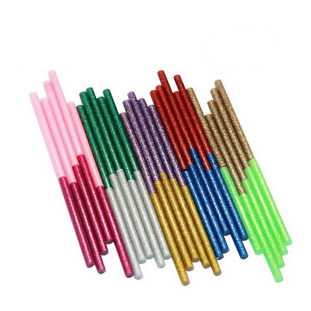 Strong Adhesive Melt Glue Sticks for Repairing 150Pcs Multi Color Hot Glue Sticks
