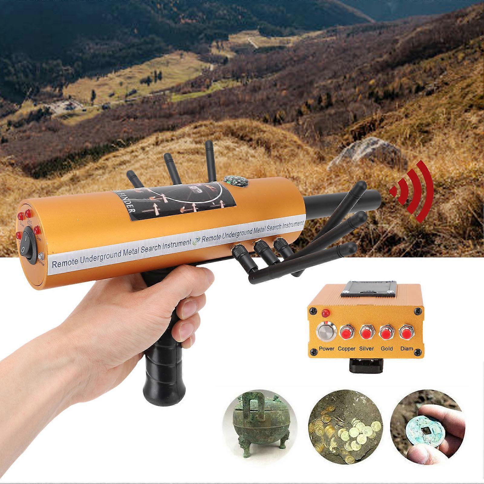 Underground Metal Detector 1200M Range 30M Depth Gold Scanner