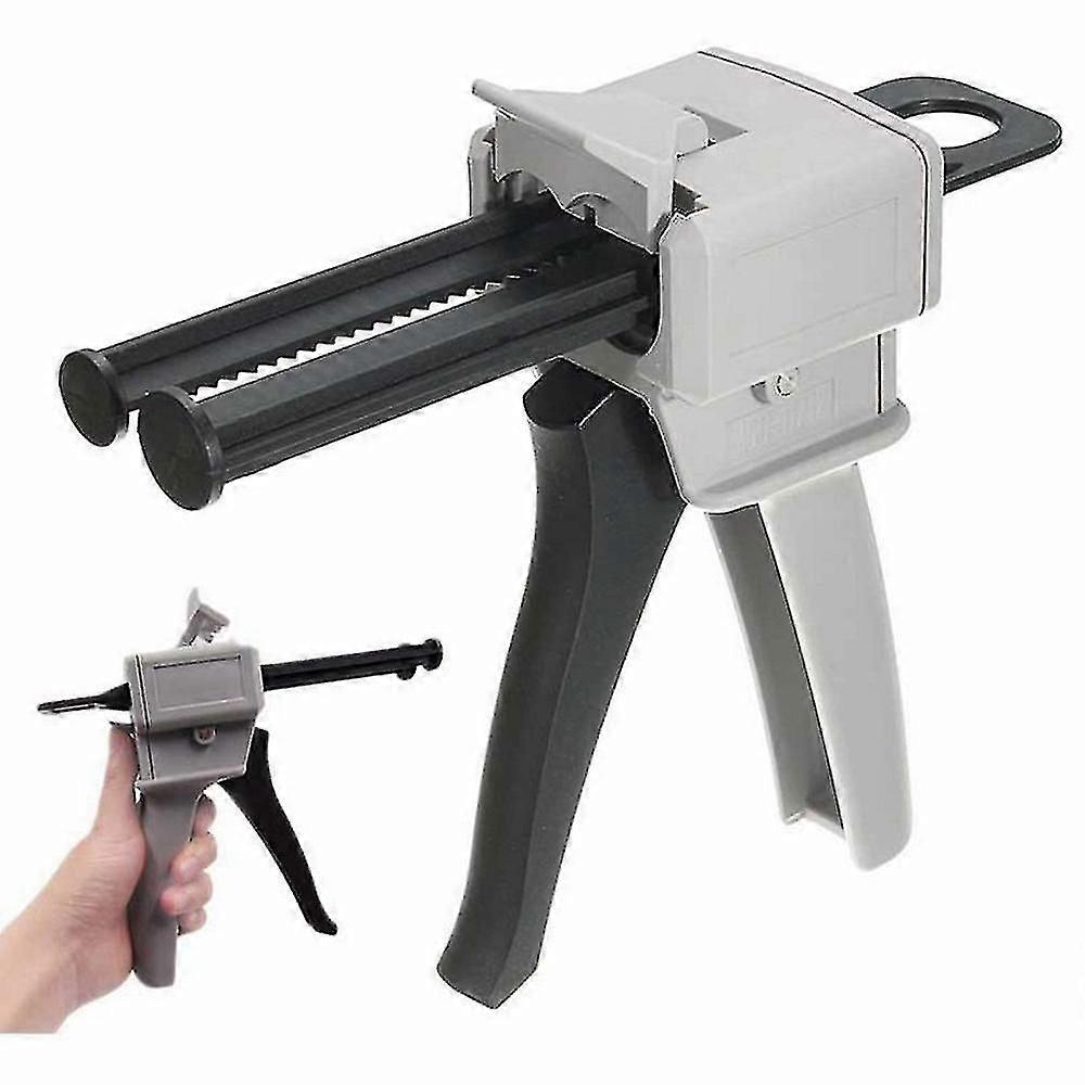 50ml Ab Epoxy Glue Gun Adhensive Mix 1:1 2:1 Manual Dispense Hand Tool Labeling Adhesive For Silica Gel Glues