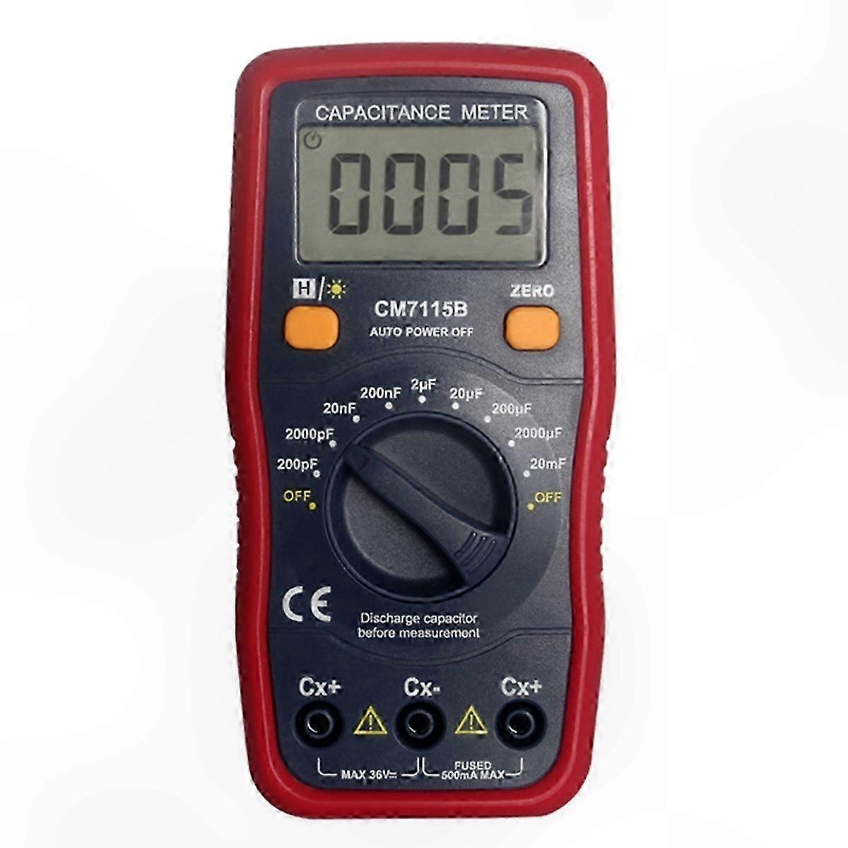 Digital Capacitance Meter with LCD Screen for Precise Measurement