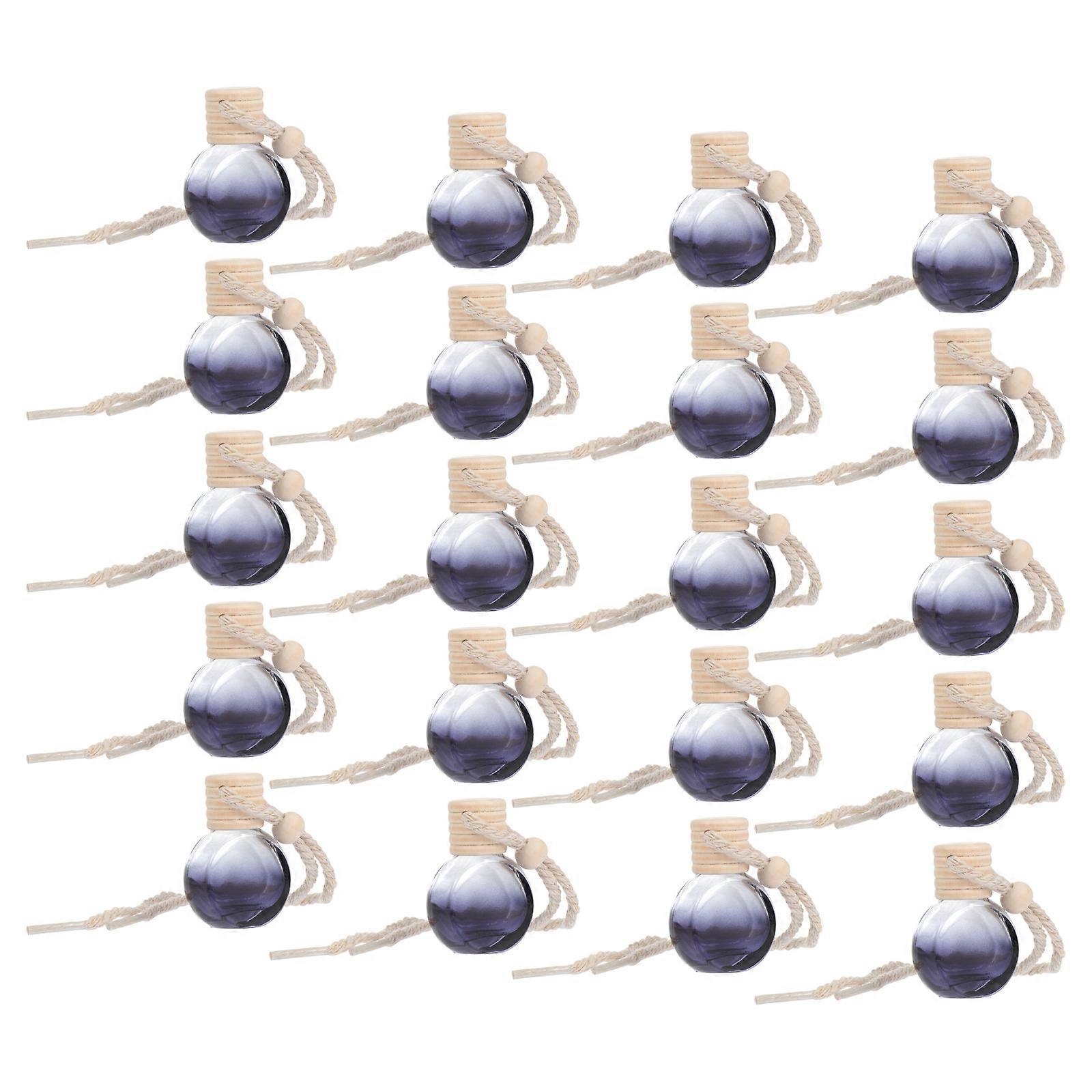 Essential Oil Diffuser Glass Bottle for Car Decoration 40Pcs Black