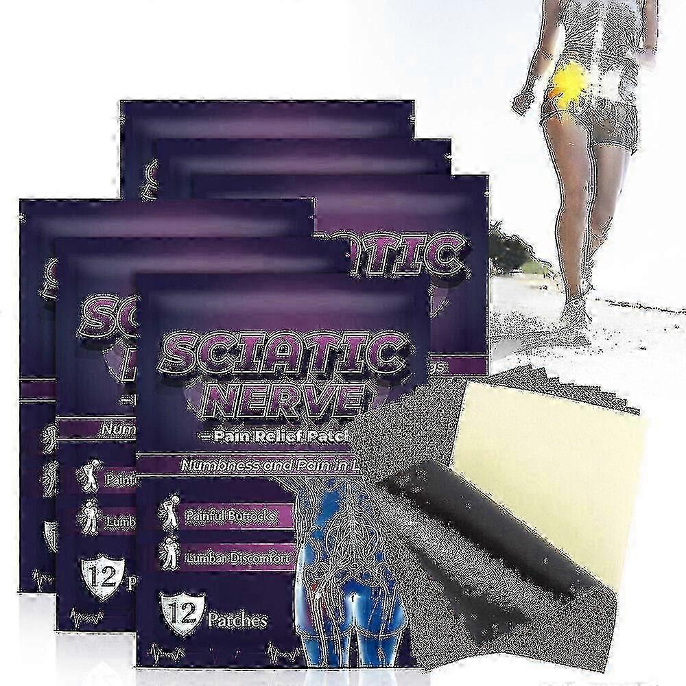 Sciatica Nerve Pain Relief Patch Heating Patch Body Meridians Plaster