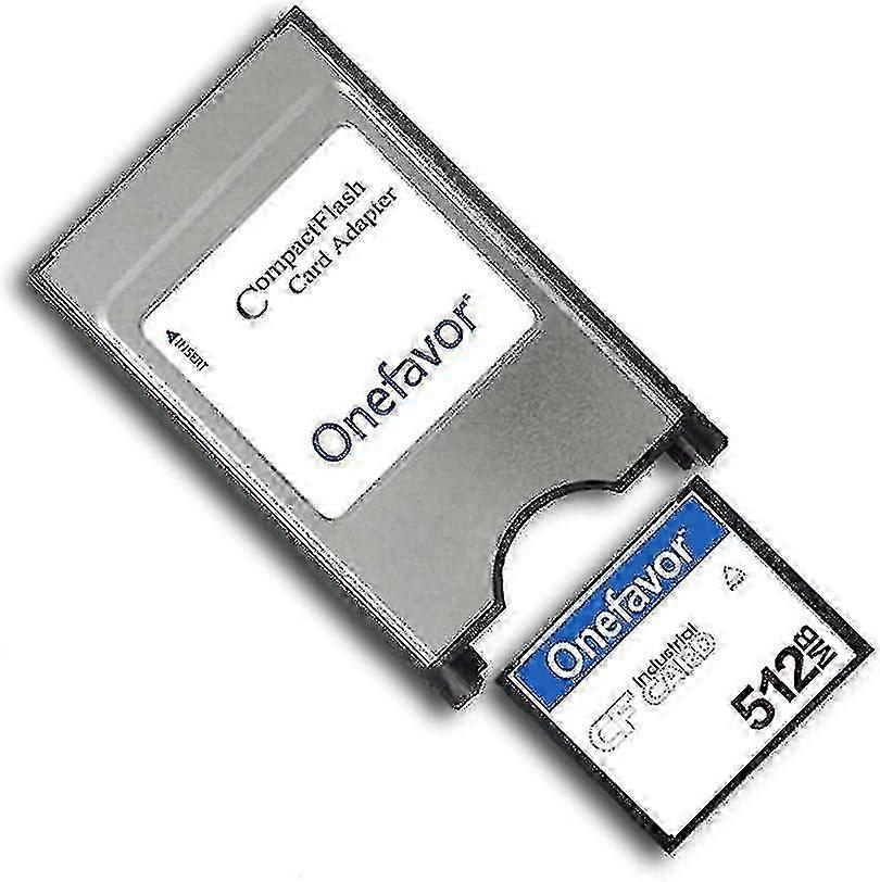 Onefavor Compact Flash To Pcmcia Ata Adapter Cf To Pc Card Adapter Pcmcia Ata Adapter For Cf 2 Card (come With 512mb Cf Memory Card) 26s