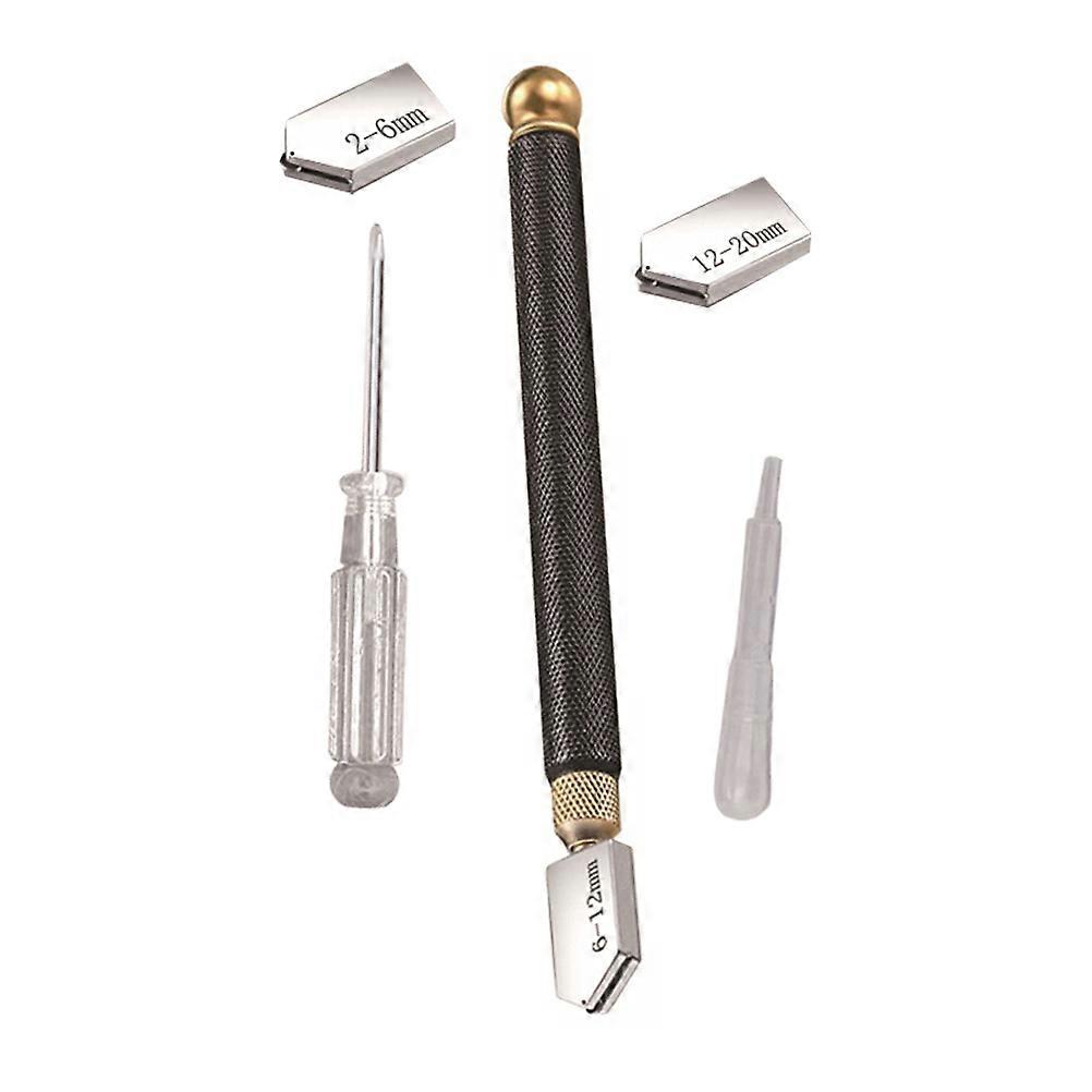 Glass Cutter Set Multi-Function Handheld Cutting Tool for Glass 1Set