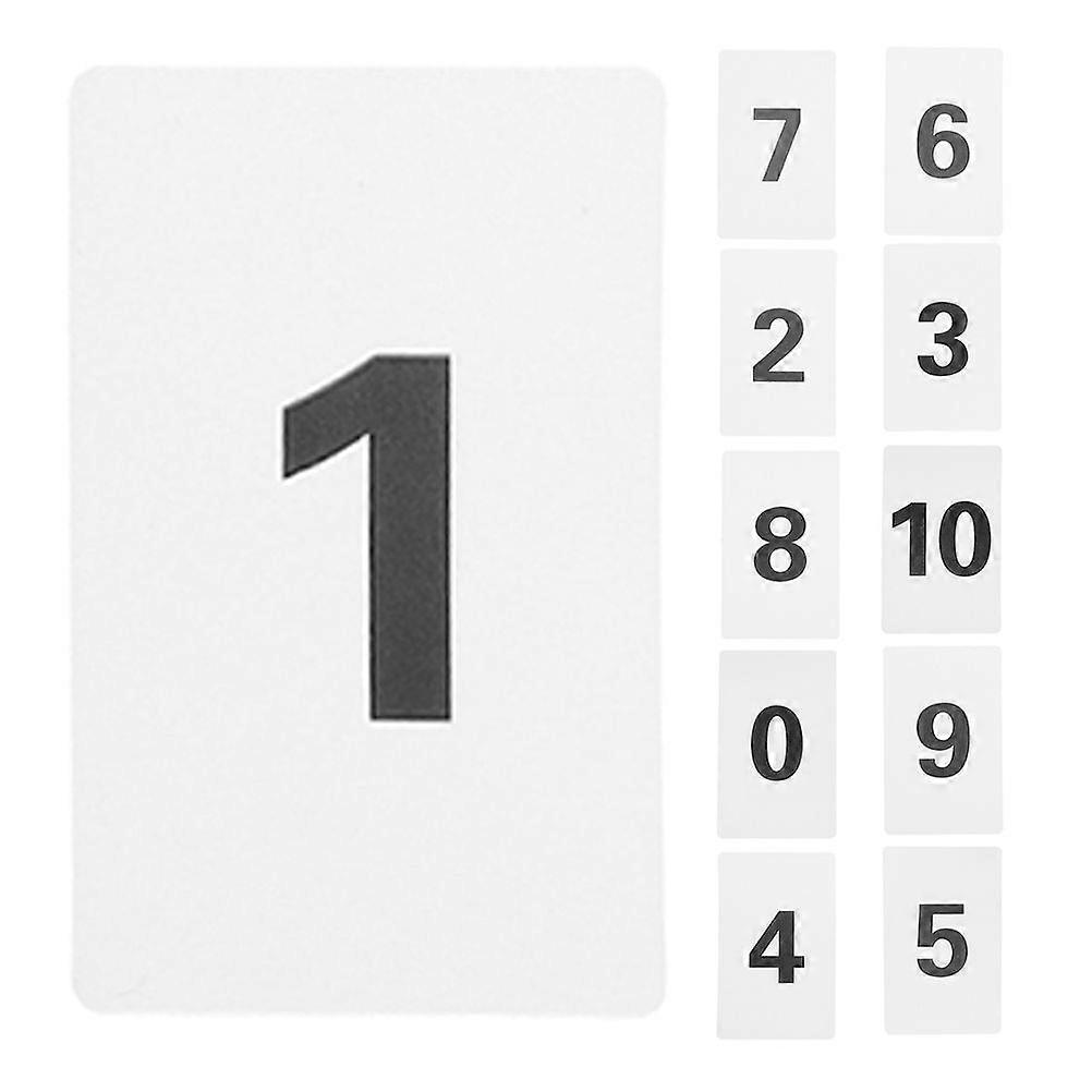 11 قطعة من بطاقات الأرقام البلاستيكية مجموعة بطاقات مكان مرقمة بطاقات رقم الجدول بطاقات مستطيلة علامات بلاستيكية لمقاعد الطاولة حفلات الزفاف مطعم الحفلات