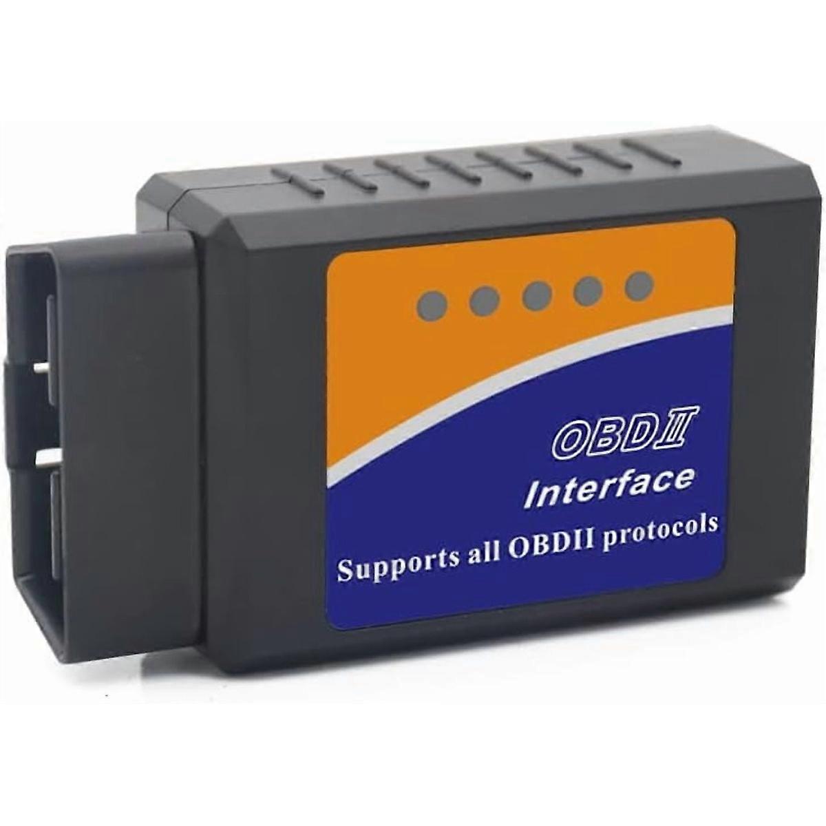 OBD2 Scanner for Android iOS, Auto Car Diagnostic Tool Check Engine Light Code Reader ECU Scan Tool for OBDII Cars After 1996