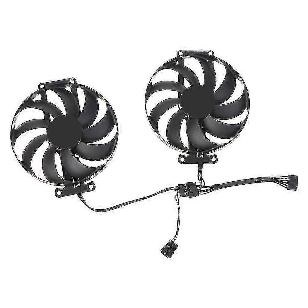 2025 Cooler Fan for DUAL RTX 3060 VGA Fan Graphics Card Cooling 6Pin 12V 0.5A