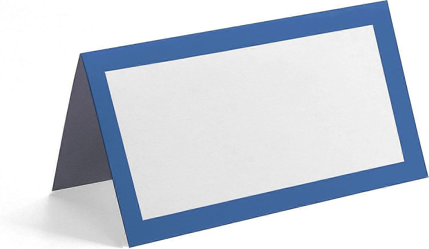 UrbanMingle Pack Of 24, Solid Tent Tables Place Cards For Table Setting For