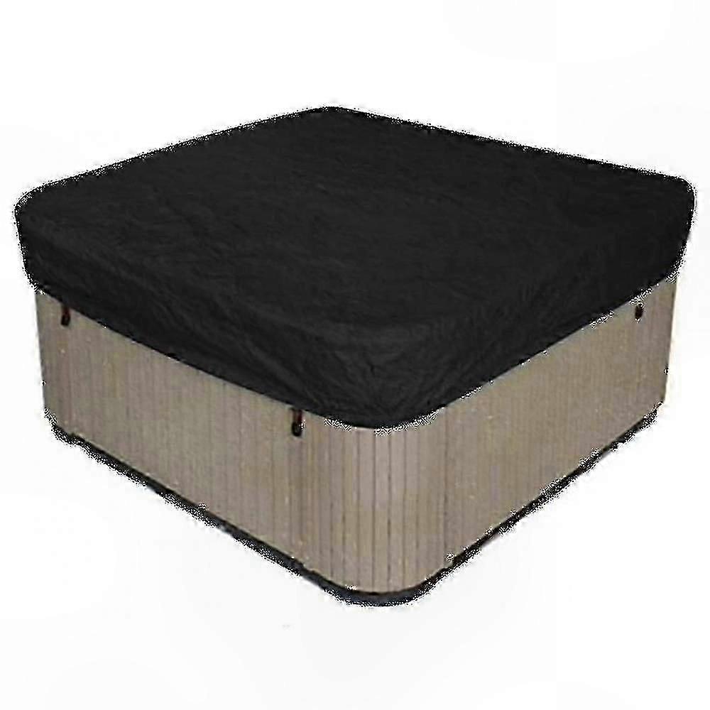 vikbart spa-överdrag vattentätt utomhusbadtunna året runt-skydd