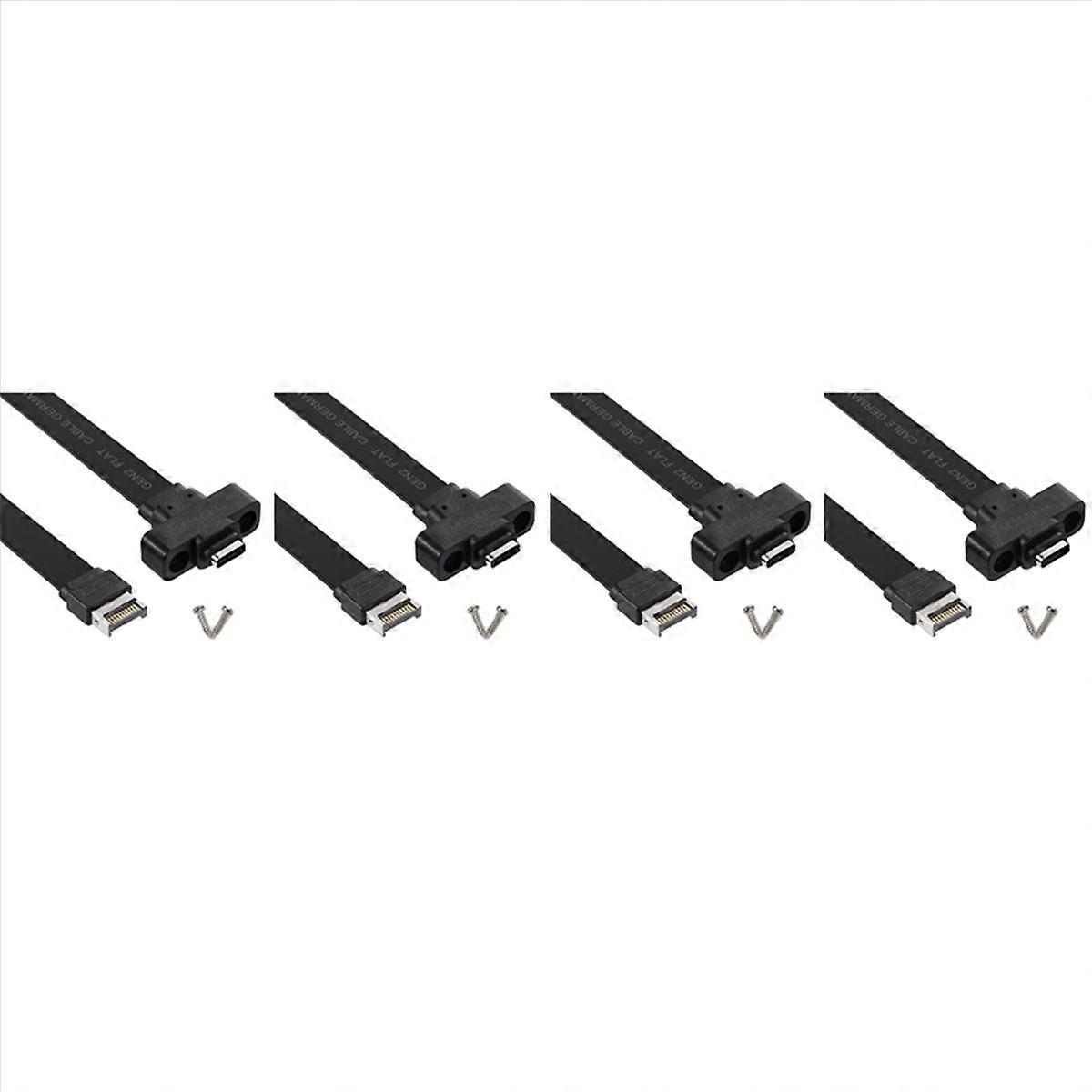 USB 3.1 Front Panel Type E to Type C Extension Cable ,Gen 2