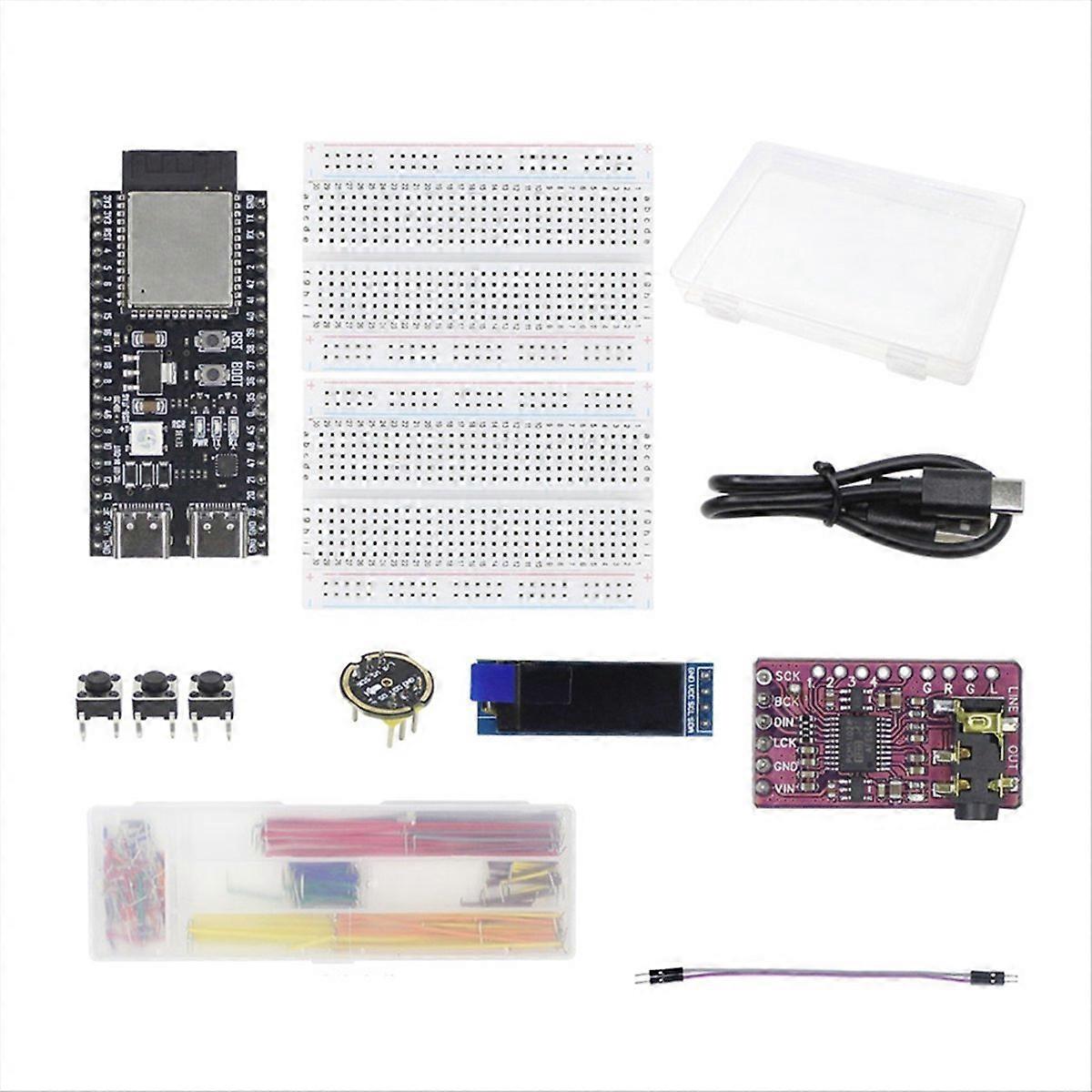 AI Voice Chat Robot ESP32-S3 Development Board Breadboard