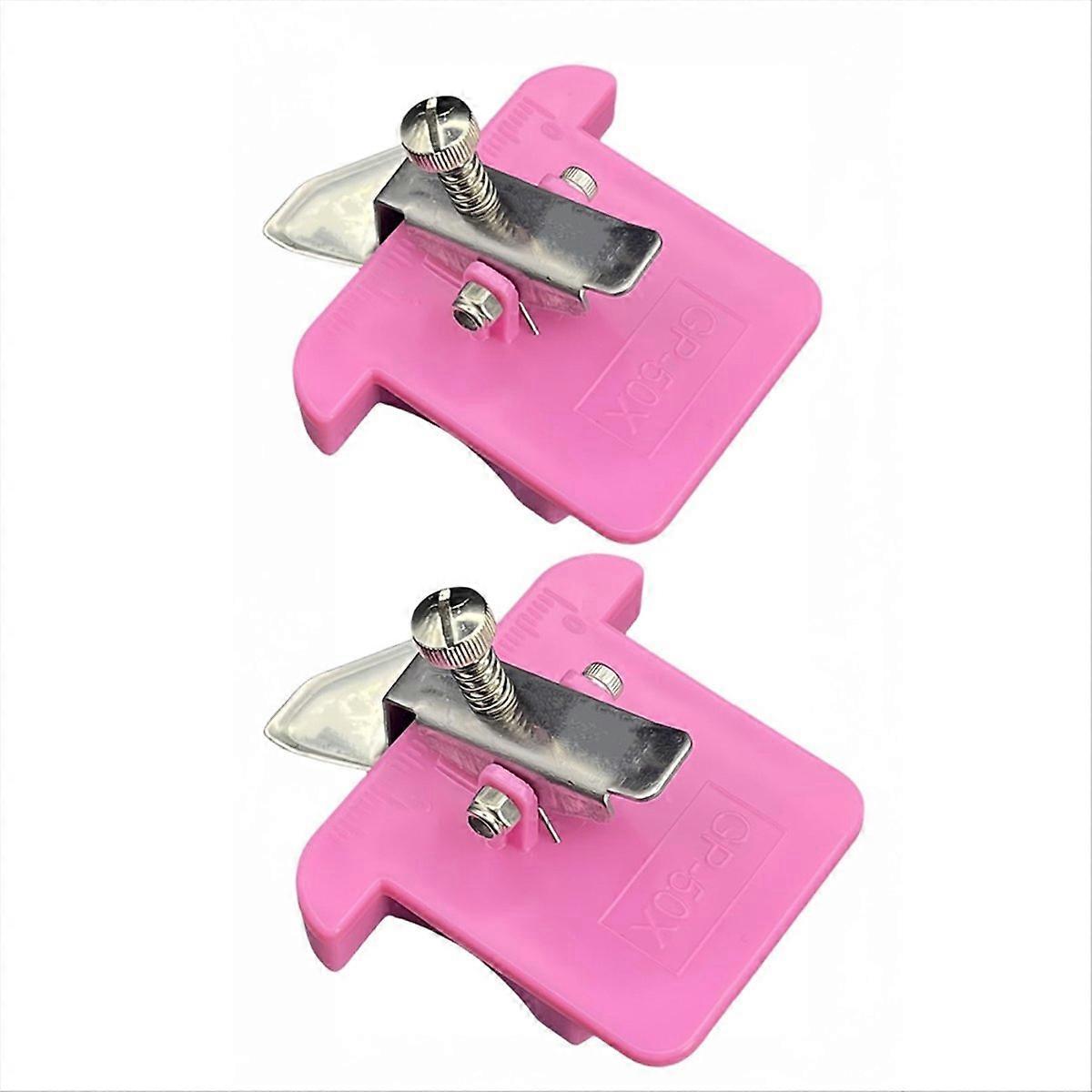 Magnetic Seam Guide for Sewing Machine, 2pc Magnetic Seam Guide, Pink