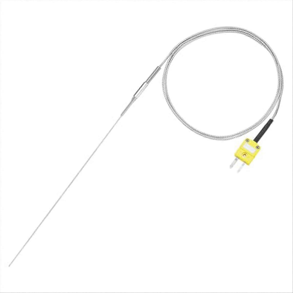 メーター温度センサープローブ-50〜1100°C、3.3フィートワイヤー0.5x300mm