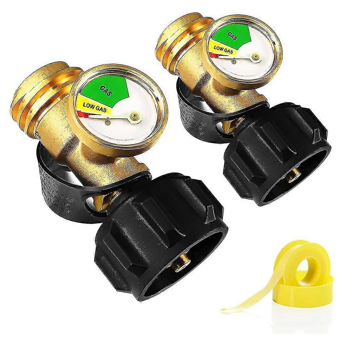 2 Piece Propane Tank Level Leak Detector With Type 1 Connection