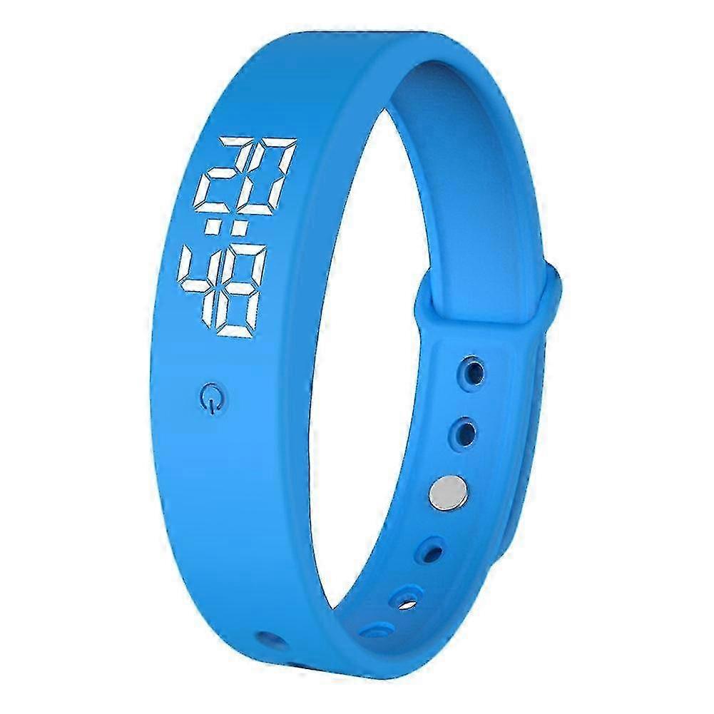 Fornnerg V9 Body Temperature Monitor Thermometer Vibration Alarm Wristband Smart Bracelet