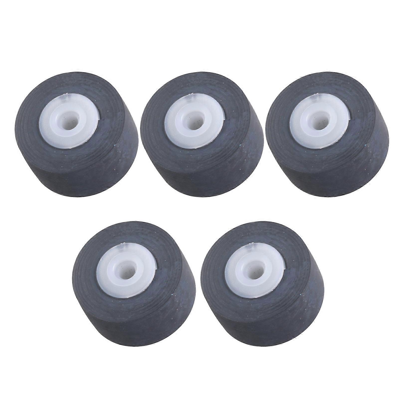 Cassette Tape Cassette Recorder Pinch Rollers Pressure Belt Pulley Set for Tape Recorder 13.5mm Diameter Multicolor