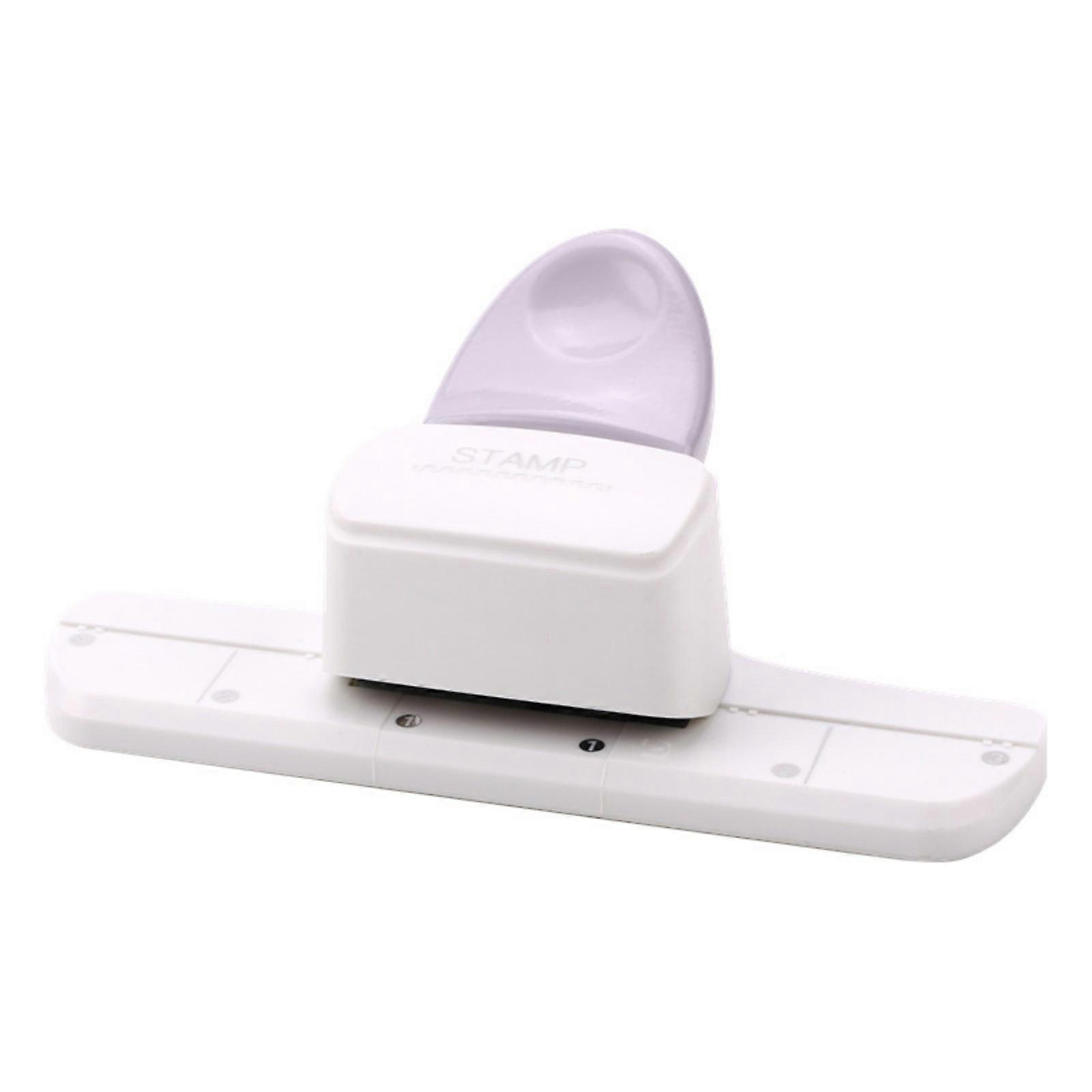 Handmade stamp paper press, large hand account flower dispenser Multicolor