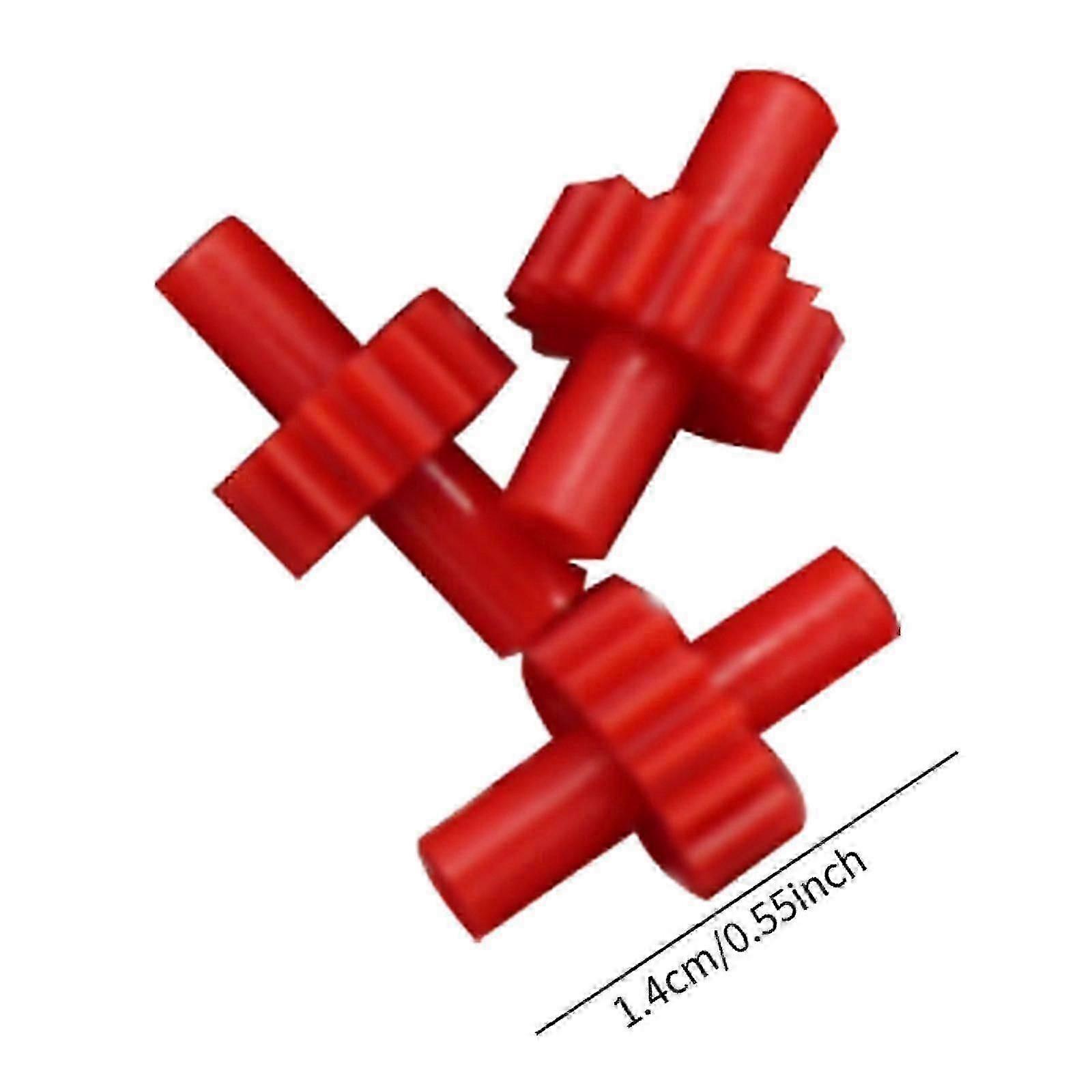 100 Pieces Train Gear Replacement Train Accessories for 1/87 Model Train DIY