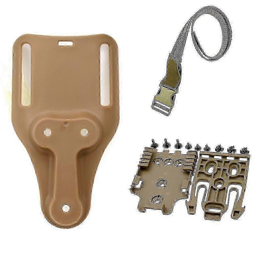 Tactical Gun Holster Accessoires Qls Quick Locking System Kit Universal Hunting Low-ride Belt Paddle Drop Leg Elastic Band Strap