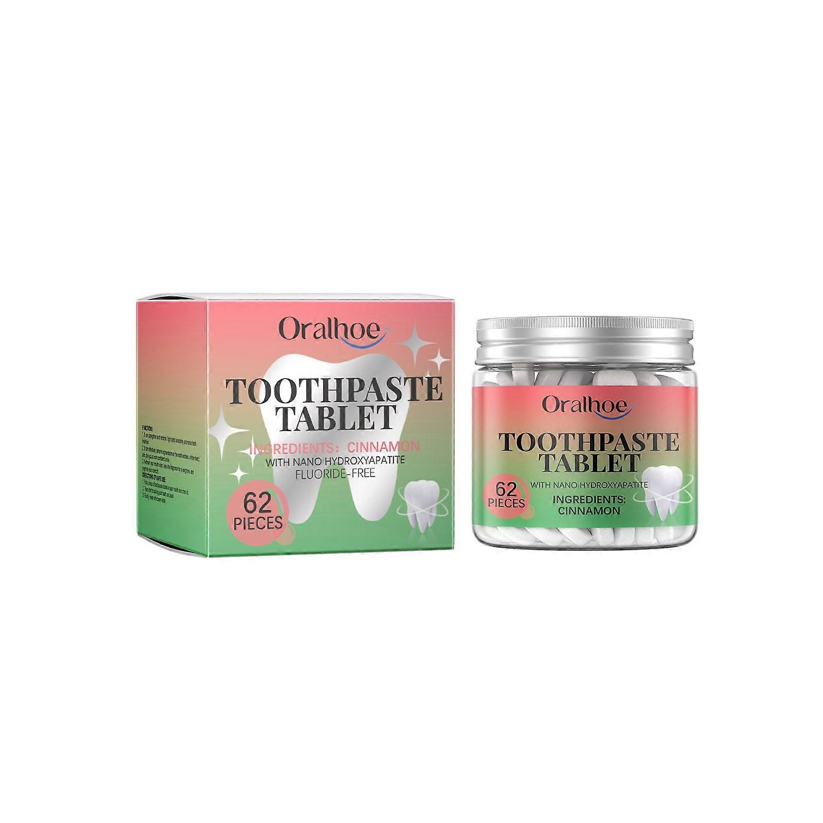 Cinnamon Toothpaste Tablets Contain Cinnamon Bark Extract And Mint Leaf Extract