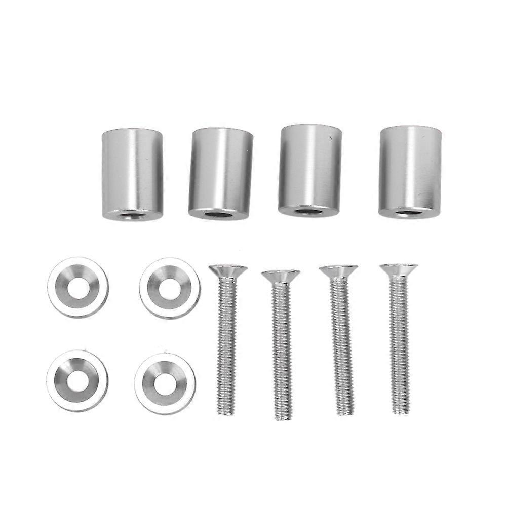 Hood ventilation spacer for 6mm motor - Silver alloy riser
