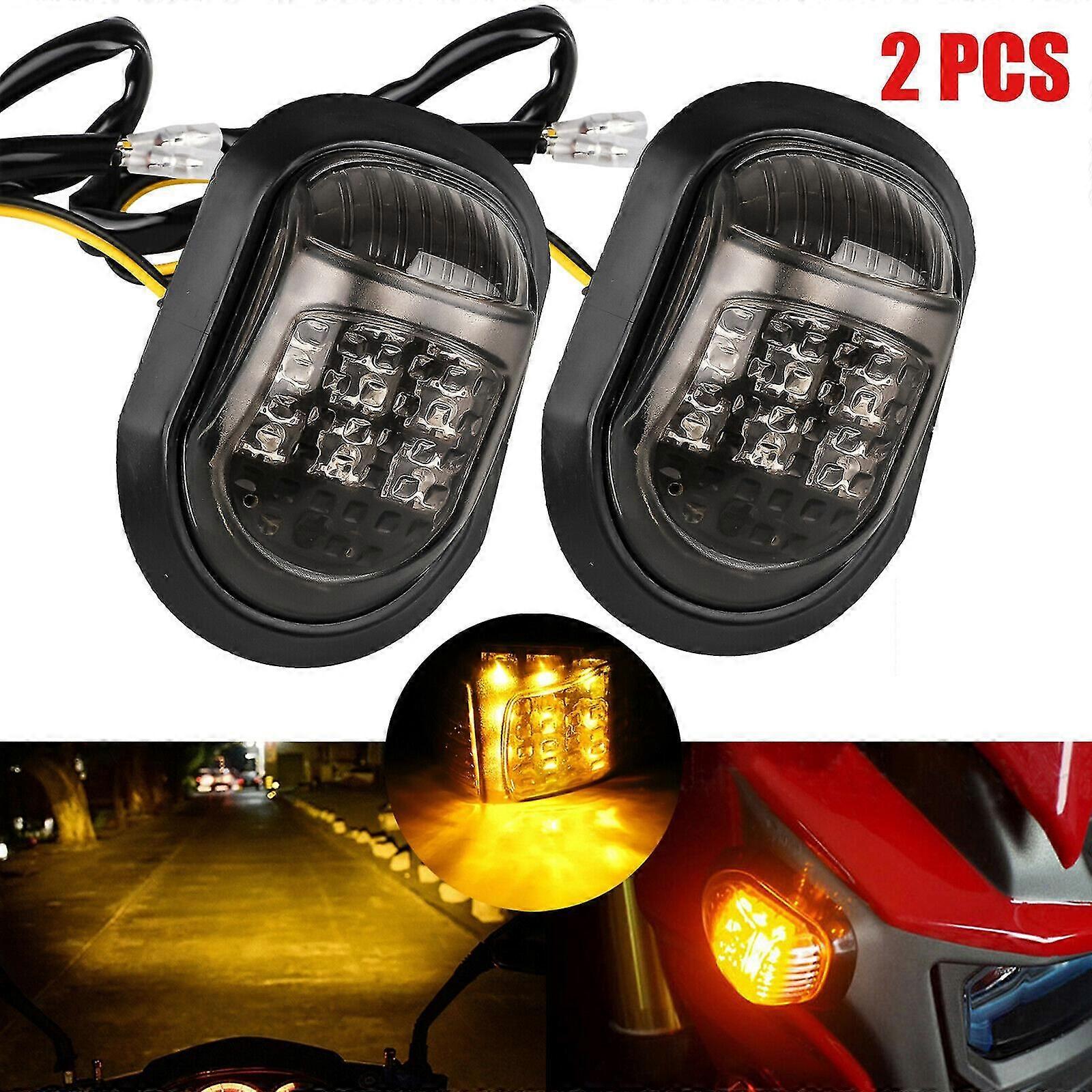 Motorcycle Turn Signal Blinker Light @BUGU