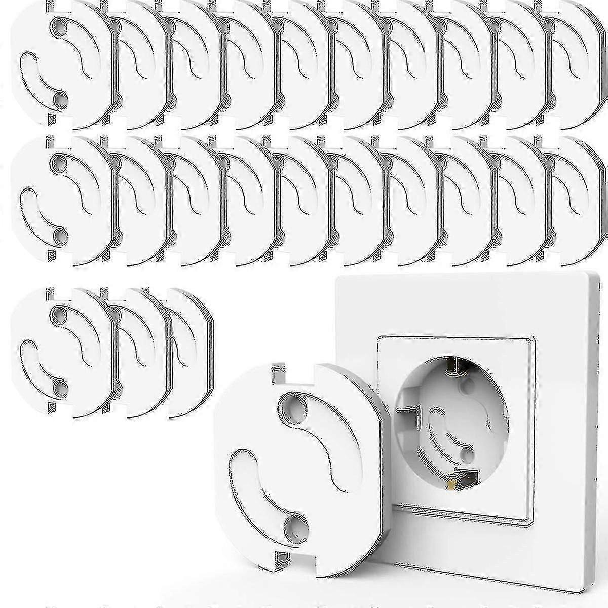 Deleycon 20x Childproofing For Sockets And Socket Strips