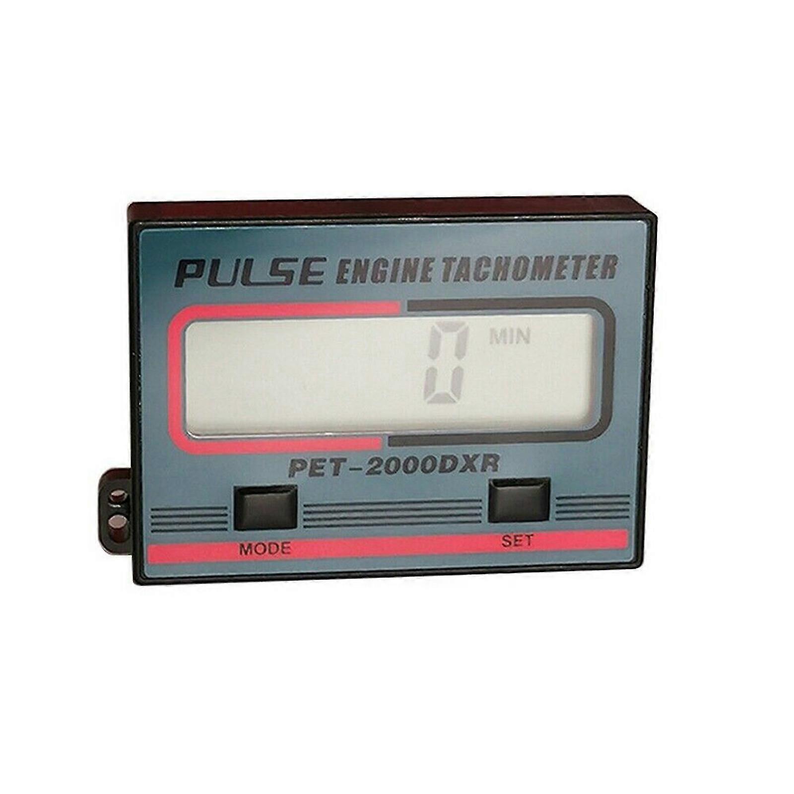 Induction Chainsaw Digital Tachometer Multi-function Tach Hour Meter blue1pcs