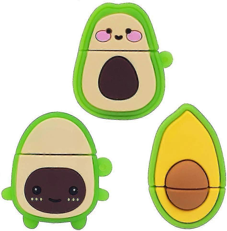 32gb Usb Stick 3-pack Cute Fruit Shape Memory Stick. Gift For Students