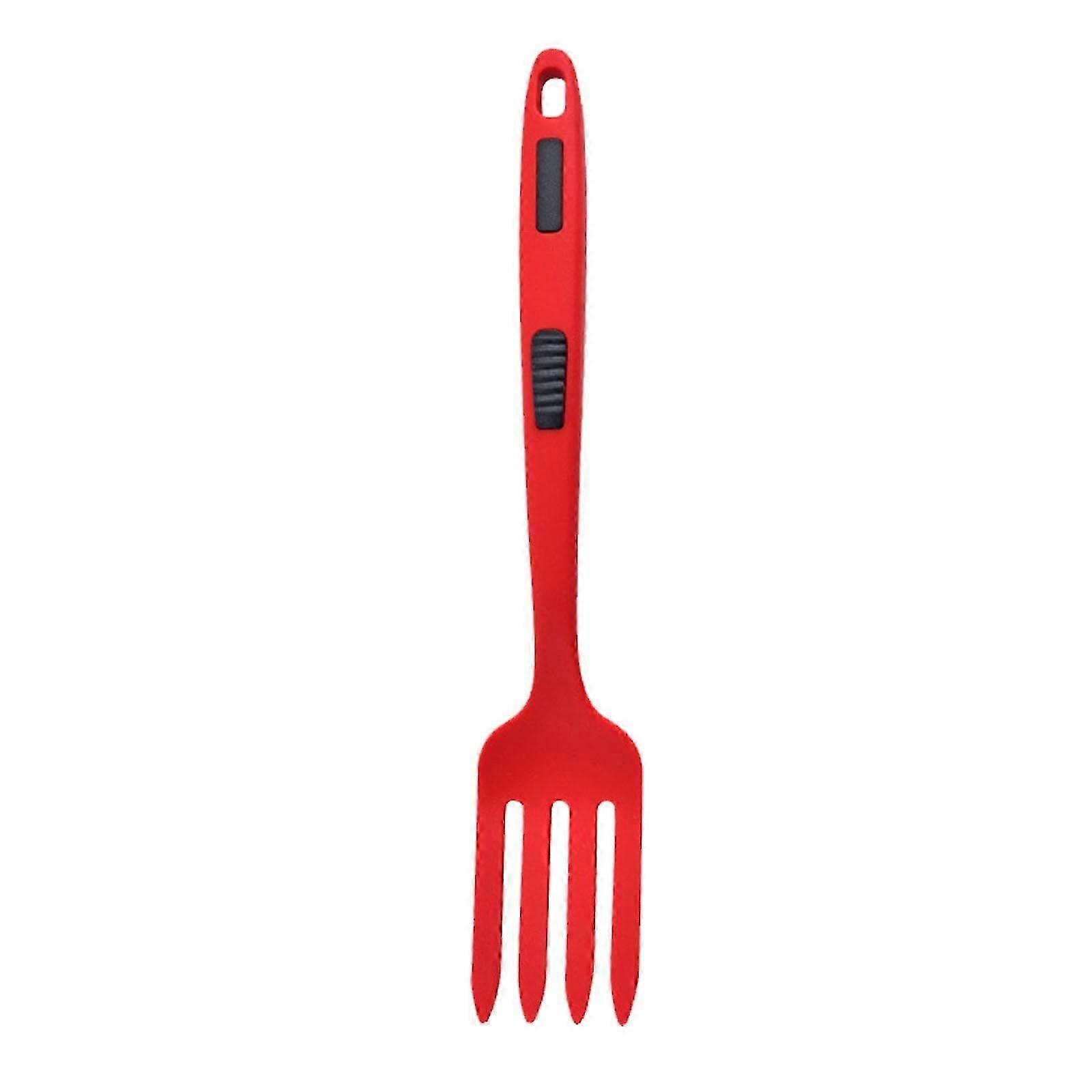 The New Silicone Fork Modern Simple Style Functional Silicone Cooking Fork Spaghetti Fork Japanese Kitchenware Mini Rice Cooker Tasty Kitchenware