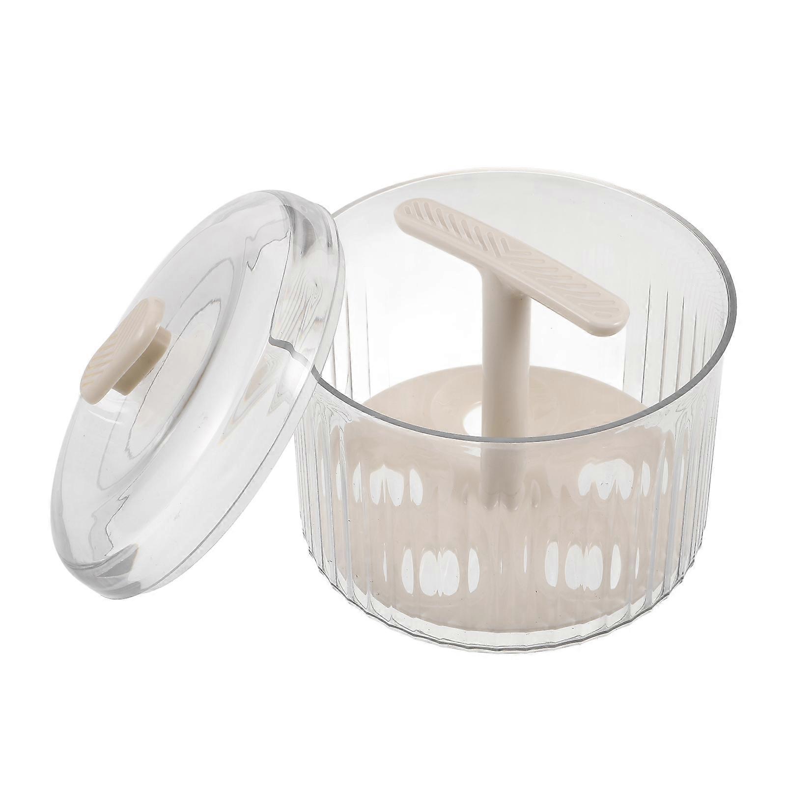 White Manual Meatball Maker Tool for Kitchen Use Reusable Mold