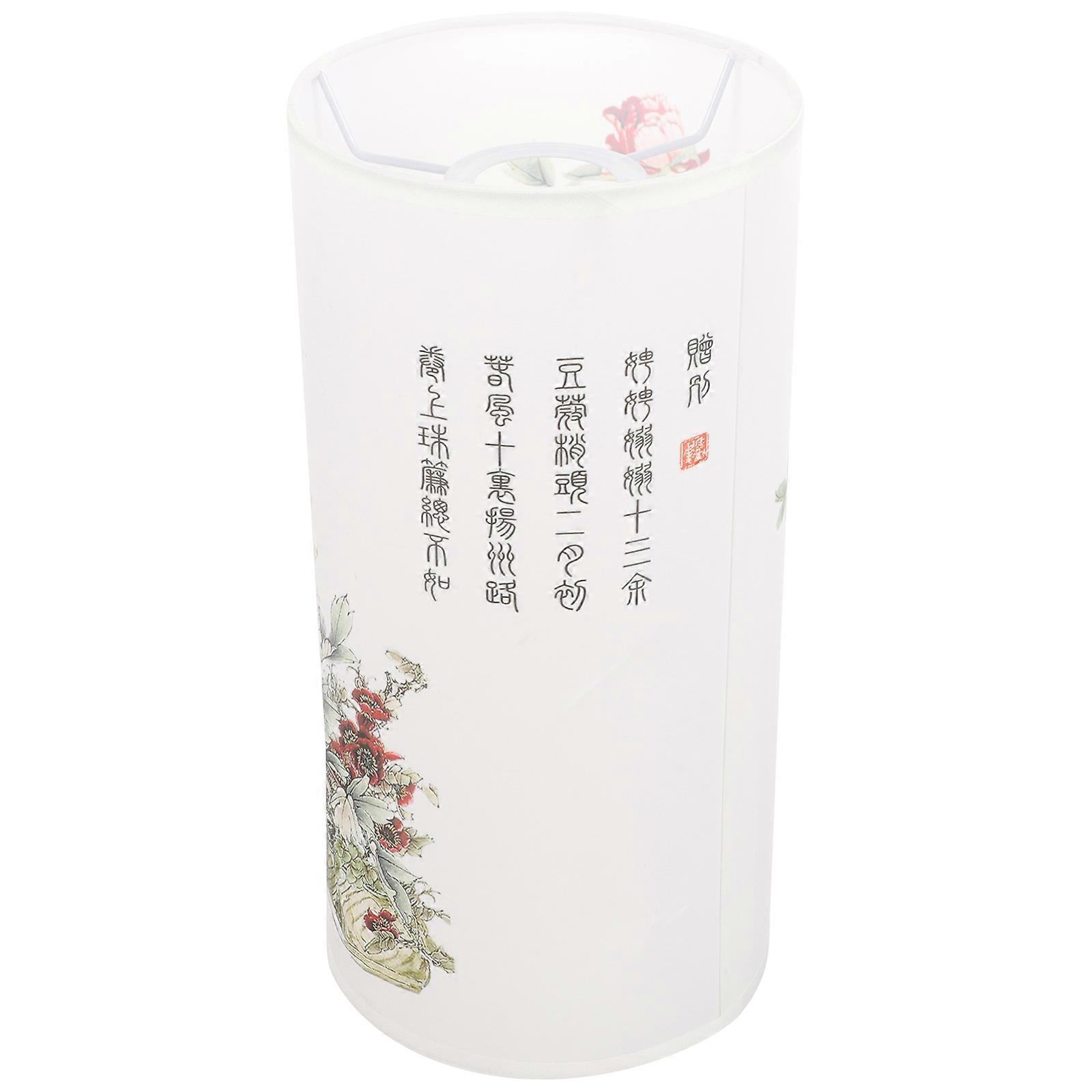 Multi Paper Lampshade Barrel Lamp Cover for Indoor Use E27 Socket