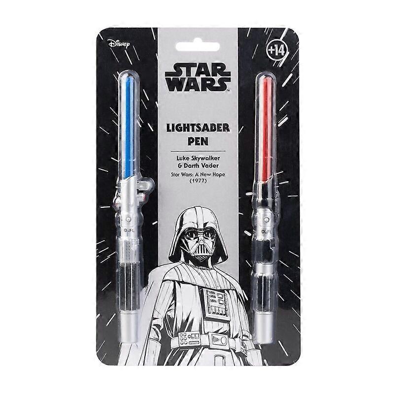 Star Wars Lichtschwert-Stiftset mit Licht, 2er-Pack
