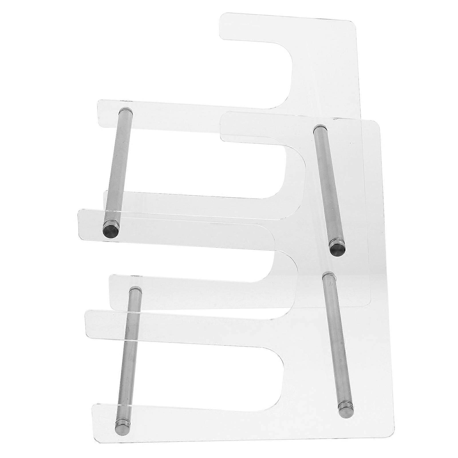 Acrylic Keyboard Stand Multi Tier Keyboard Holder for Desk Display