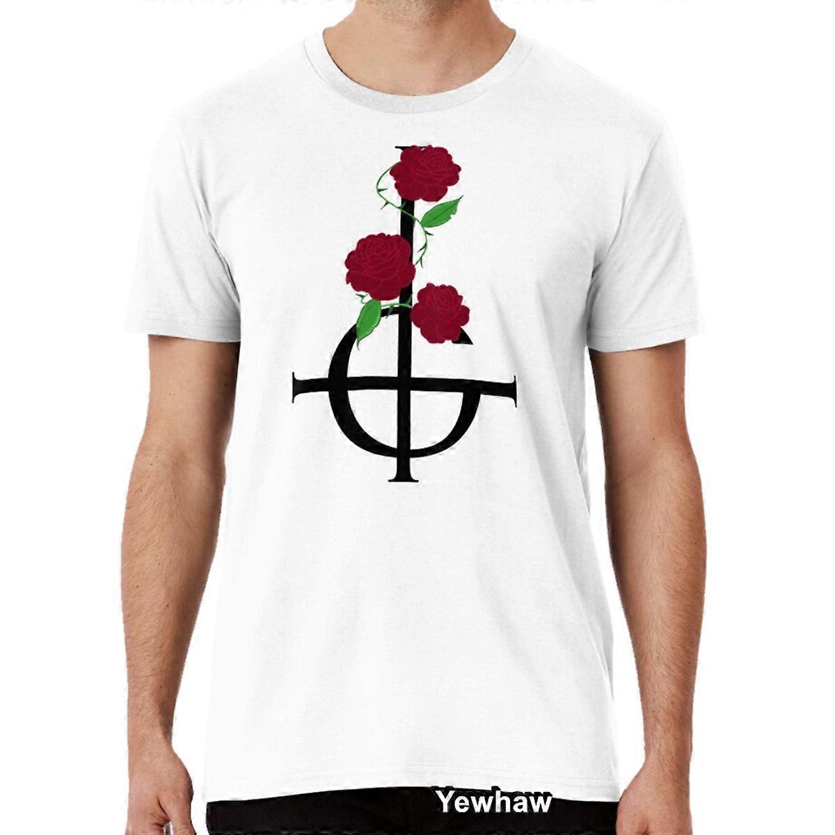 Roses Grucifix T-shirt Ghostbc