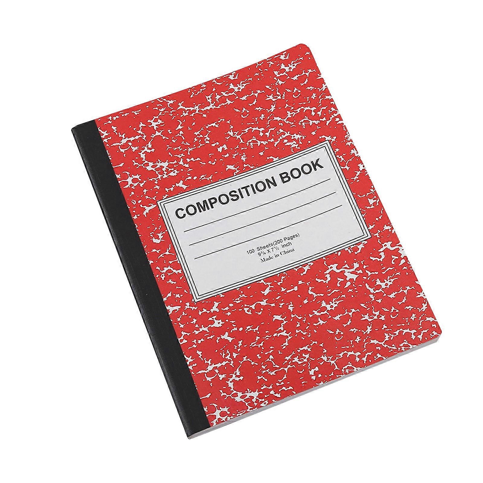 Liushuuuu Wide Ruled Notebook, Composition Notebooks Compatible with Wide Ruled Composition Book
