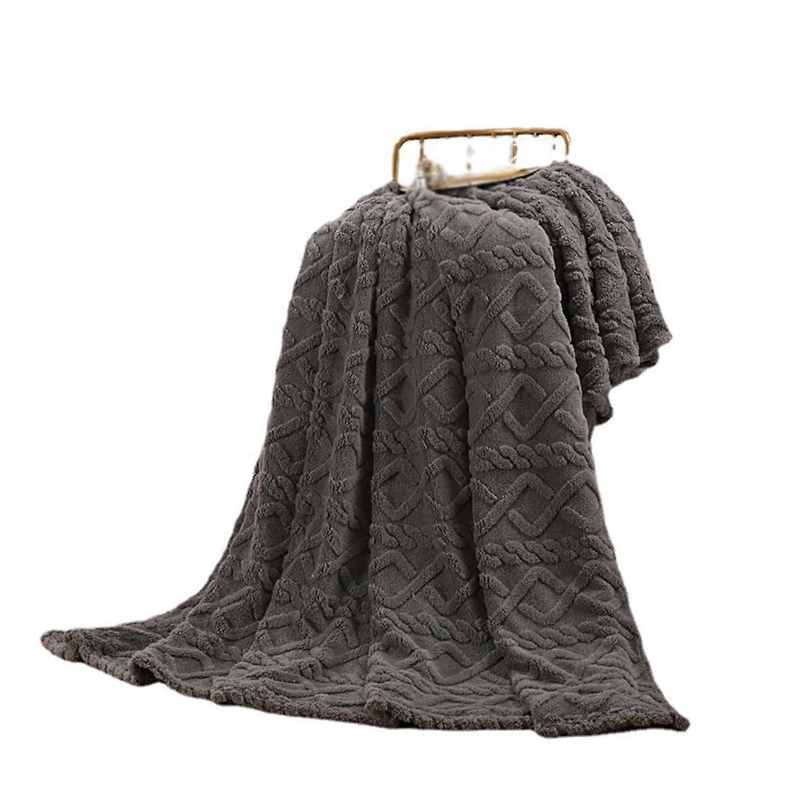 Lightweight Summer Blanket for Bed or Sofa, Soft Breathable Air Conditioning Throw 120x200cm