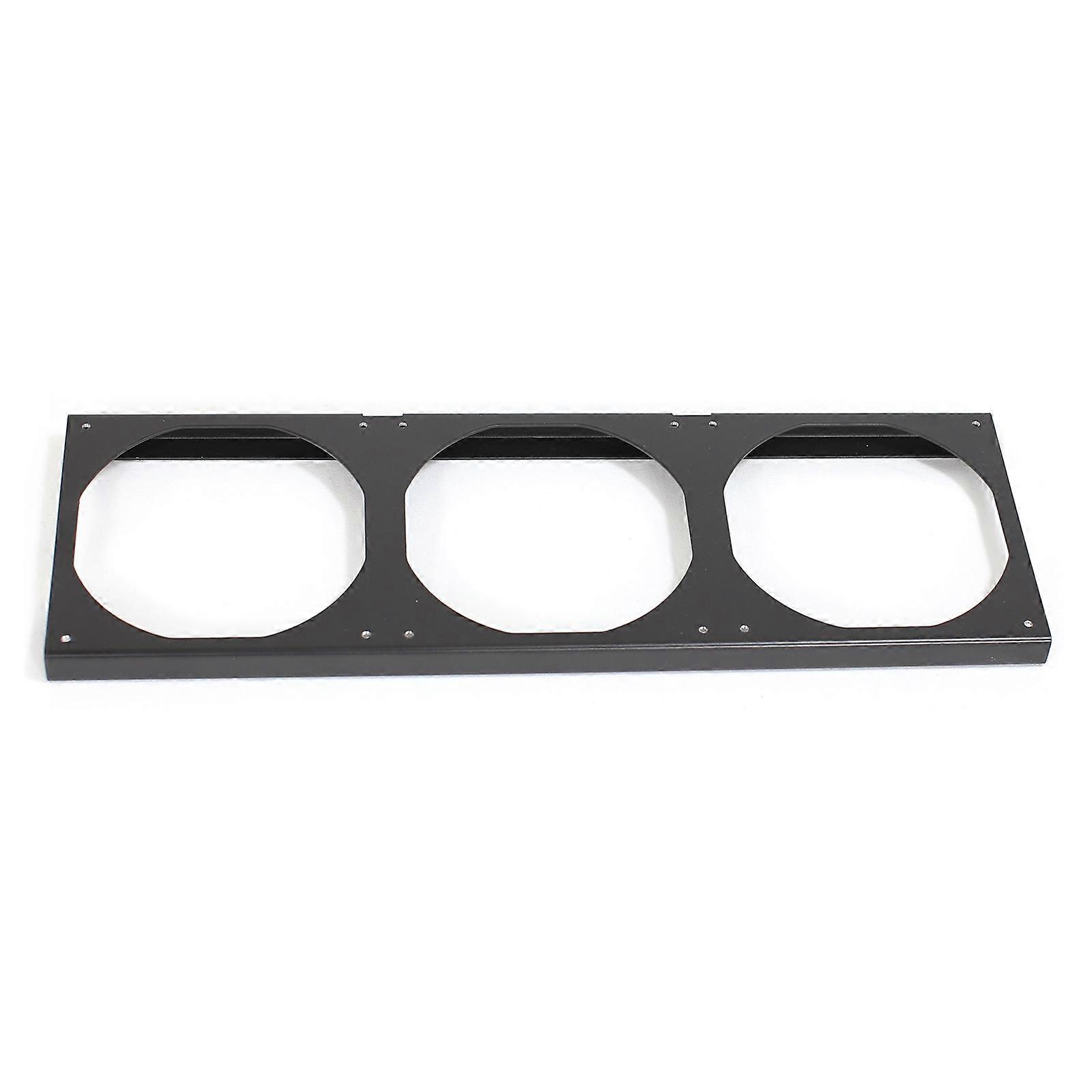 Galvanized Steel PC Fan Mount Raises 12cm Fan 15mm Optimized Cooling For Intensive Computing and Working Multicolor