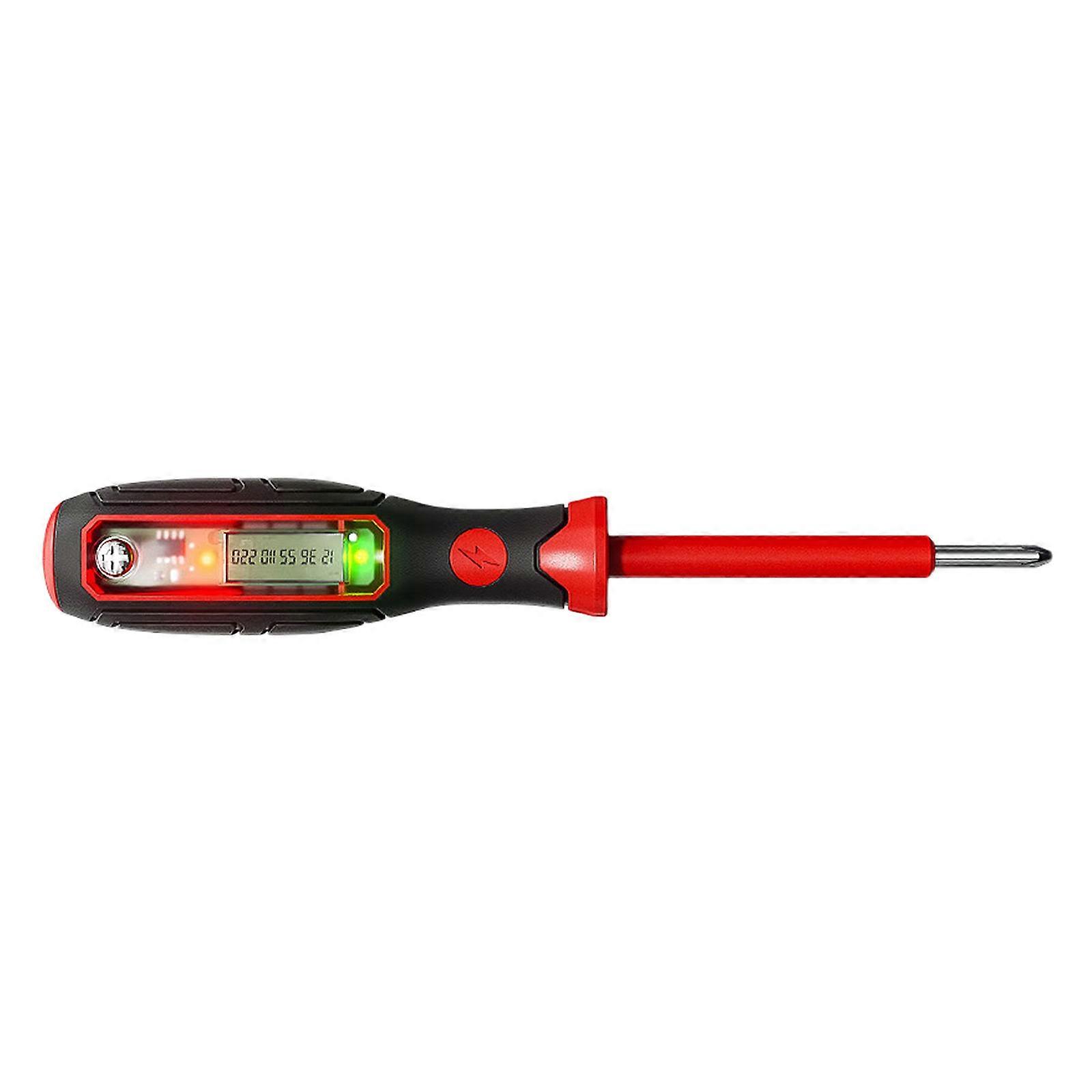 Heavy Duty Circuit Tester with Multicolor Light Alerts and Lightweight Portable Construction for Electrical Maintenance Multicolor