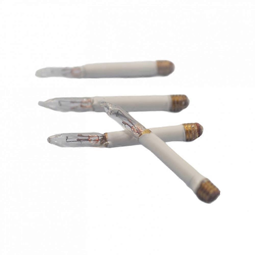 Κούκλες Σπίτι 4 κηροπήγια λαμπτήρες κεριών φωτισμός αξεσουάρ 12v 30ma