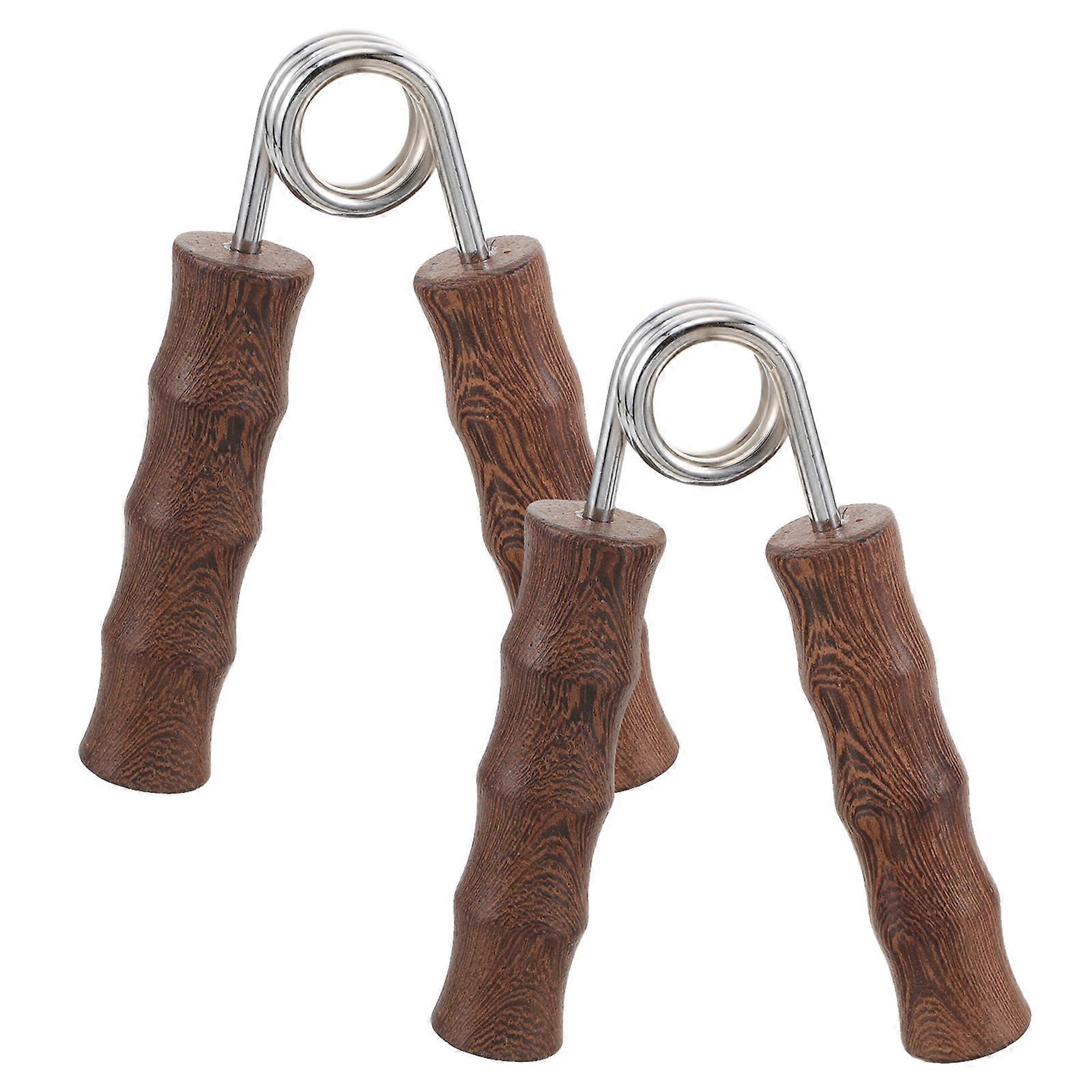 1 par håndgrep forsterker håndleddet trener praktisk finger utøver med tre håndtak