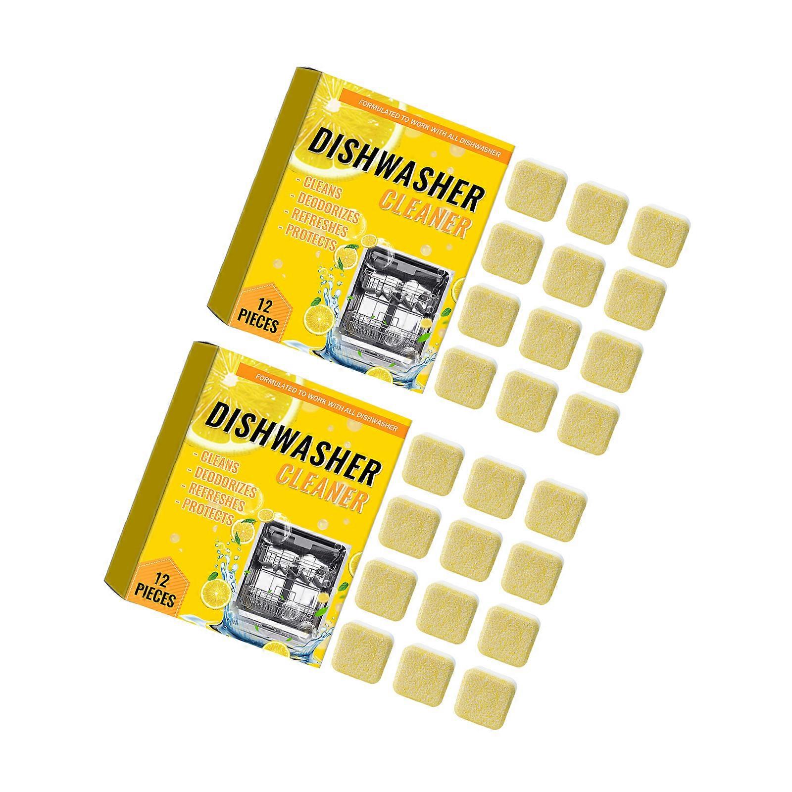 Dishwasher Cleaner Disposal Deodorize Tablets Powerful Foaming Tablets Sink Garburators Disposer Freshener Multicolor