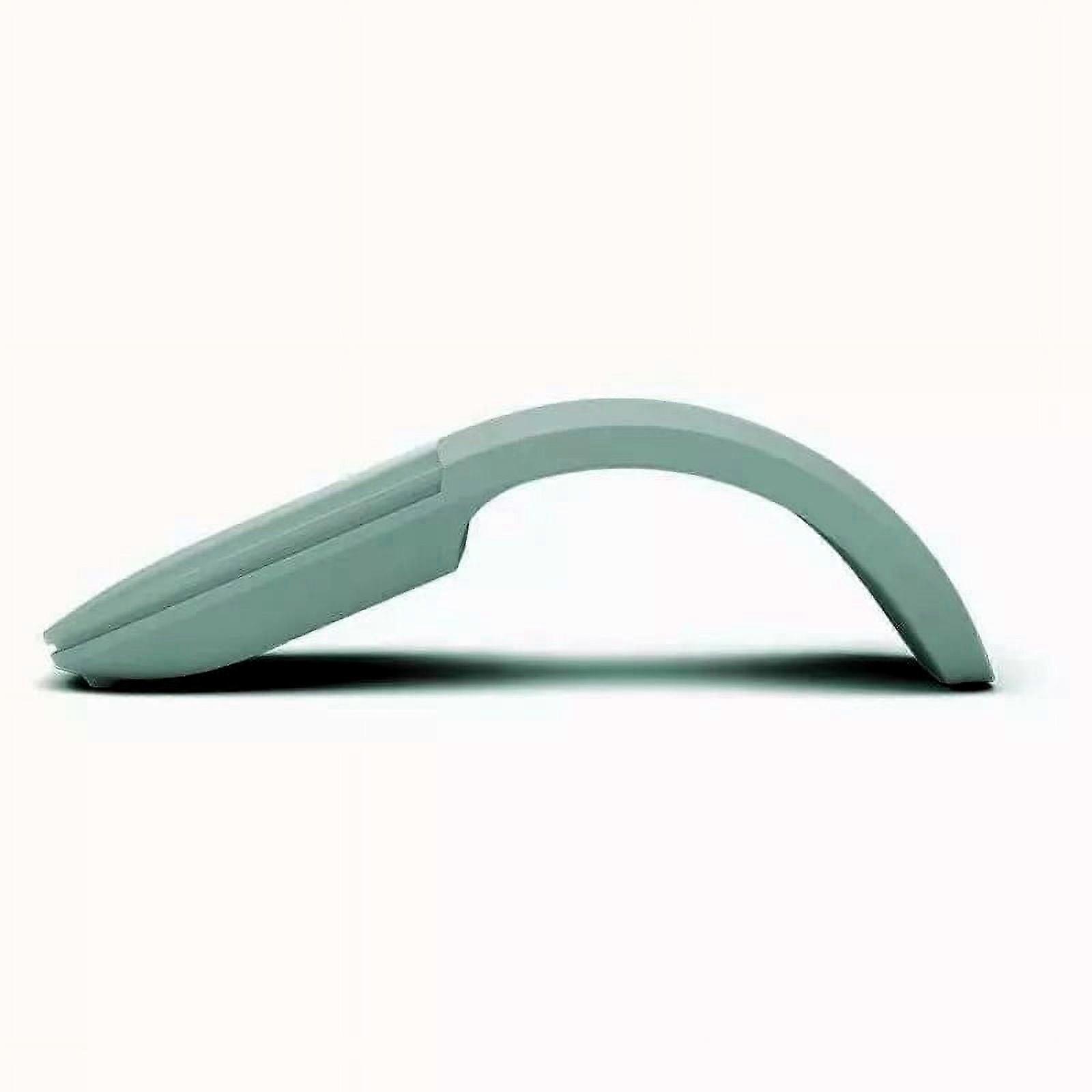 Wireless Arc Bluetooth Mouse, Ergonomic Foldable Optical Silent Mouse Compatible with Mac OS Laptop Notebook for Travel