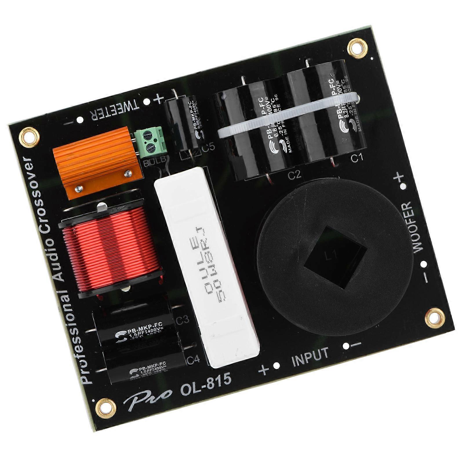 2-way Frequency Divider Crossover Filter Professional Speaker Divider Partials Device